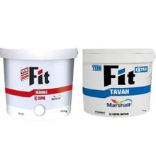 Marshall Şampanya 3.5 kg Fit Silikonlu İç Cephe Boyası ve Marshall 3.5 kg Fit Extra Tavan Boyası