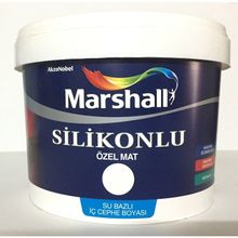 Marshall Silikonlu Özel Mat Kum Beji 1 lt Duvar Boyası