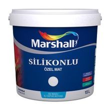 Marshall Sofistike Gri 15 lt Silikonlu Özel Mat İç Cephe Boyası