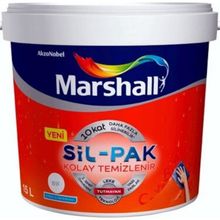 Marshall Sonsuz Gökyüzü 15 lt Sil-Pak 10 Kat Daha Fazla Silinebilir Iç Cephe Boyası
