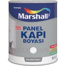 Marshall Yeni Kırık İnci 2.5 lt Solvent Bazlı Amerikan Panel Kapı Boyası