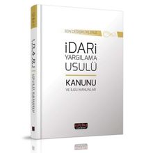 Mart 2020 İdari Yargılama Usulü Kanunu - Savaş Yayınları