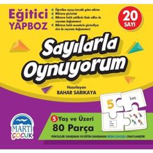 Martı Çocuk Sayılarla Oynuyorum 80 Parça Eğitici Yapboz