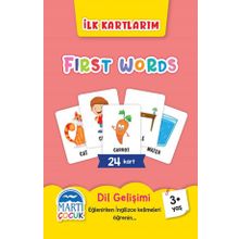 Martı Çocuk Yayınları - First Words - İlk Kartlarım