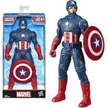 Marvel E5556-E5579 Captain America 24 cm Figür