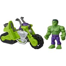 Marvel E7930 Super Hero Adventures Hulk ve Motosiklet