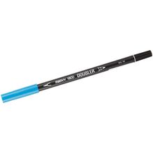 Marvy 1800-10 Açık Mavi Çift Uçlu Brush Pen Fırça Kalem
