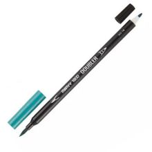 Marvy 1800-14 Turkuaz Çift Uçlu Brush Pen Fırça Kalem