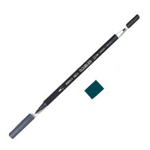 Marvy 1800-25 Brush Pen Çift Uçlu Bottle Green Fırça Kalem