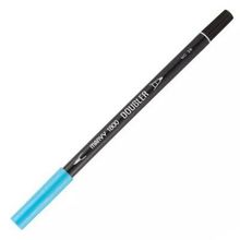 Marvy 1800-36 Manganez Mavisi Çift Uçlu Brush Pen Fırça Kalem