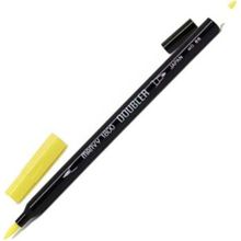 Marvy 1800-69 Saçak Sarısı Çift Uçlu Brush Pen Fırça Kalem