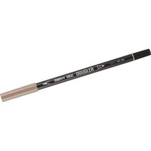 Marvy 1800-84 Boz Kahverengi Çift Uçlu Brush Pen Fırça Kalem