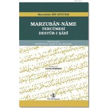 Marzuban-Name Tercümesi / Marzuban bin Rüstem / Türk Dil Kurumu Yayınları