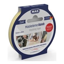Mas 2647 12 mm x 40 mt Maskeleme Bandı