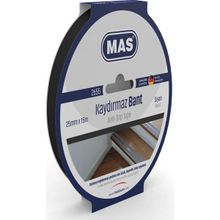 Mas 2655 25 mm x 15 m Siyah Kaydırmaz Bant