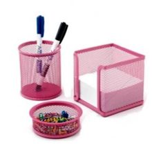 Mas 505 3'lü Pembe Masaüstü Set