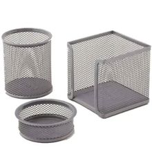 Mas 505 3'lü Silver Perfore Masaüstü Set