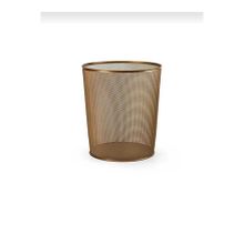 Mas Rose Gold Metal File Çöp Kovası 10 Litre