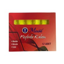 Masis 12 Adet Sarı Fosforlu Kalem