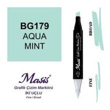 Masis 179 Su Nanesi Çift Uçlu Marker Grafik Çizim Kalemi