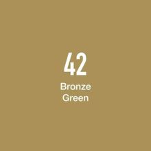 Masis Bronze Green 42 Çift Taraflı Twin Grafik Marker Kalem