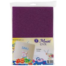 Masis EV02Y A4 10'lu Simli Yapışkanlı Eva