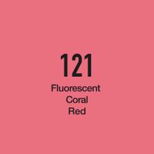 Masis Flourescent Coral Red 121 Çift Taraflı Twin Grafik Marker Kalem