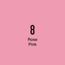 Masis Rose Pink 8 Çift Taraflı Twin Grafik Marker Kalem