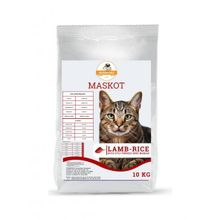 Maskot Kuzu Etli ve Pirinçli Yetişkin 10 kg Kedi Maması