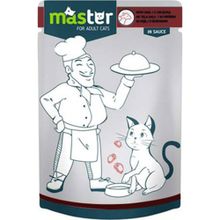 Master Dana Etli Pouch Jöleli 80 gr Kedi Maması