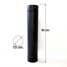 Mat Siyah Emaye Soba Borusu 50 Cm 1.Kalite