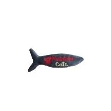 Matatabi Cats Fishy Matatabili Balık Şeklinde Sesli 13.5 cm Karışık Renkli Peluş Kedi Oyuncağı