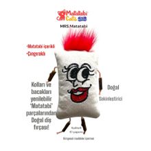 Matatabi Cats Sesli Tüylü 12 cm Kahverengi Kedi Oyuncağı