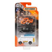 Matchbox GKR62 Üçlü Araba Seti