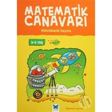 Matematik Canavarı - Etkinliklerle Sayma 3-5 Yaş - Becky Hempstock Carol Medcalf
