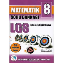 Matematik Koleji Yayınları 8. Sınıf LGS Soru Bankası