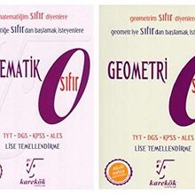 Matematik ve Geometri Sıfır Seti 2 Kitap Karekök Yayınları
