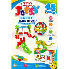 Matrax 161 Mega Joesy 48 Parça Blok Oyuncak