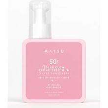 Matsu Solar Glow 100 ml Ton Eşitleyici ve Leke Karşıtı SPF 50+ Renkli Güneş Kremi