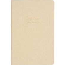 Matt Notebook 14x20 cm Sert Kapak Çizgili Bej Defter