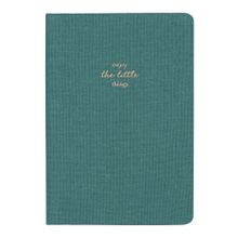 Matt Notebook 14x20 cm Sert Kapak Çizgili Koyu Yeşil Defter