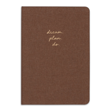 Matt Notebook 14x20 cm Sert Kapak Noktalı Kahverengi Defter