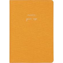 Matt Notebook Sert Kapak Düz Çizgisiz 14x20 cm Hardal Sarı Defter
