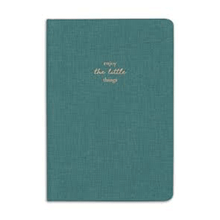 Matt Notebook Sert Kapak Düz Çizgisiz 14x20 cm Koyu Yeşil Defter