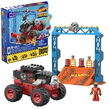 Mattel HKF87 Mega Hot Wheels Smash N Crash Bone Shaker Çarpışma Pisti