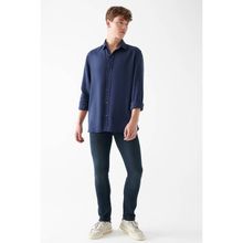 Mavi 0042227245 Mavi-Siyah Jake Pamuklu Skinny Fit Dar Paça Jeans Erkek Kot Pantolon