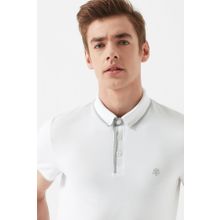 Mavi 062373-27879 Polo Yaka Beyaz Erkek T-shirt