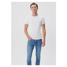 Mavi 06605622 Beyaz Basic Erkek T-shirt