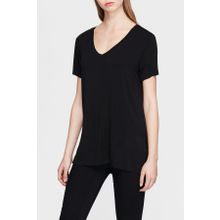 Mavi 166775-900 Basic V Yaka Siyah Kadın T-shirt