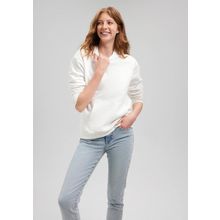 Mavi 167299 Kapüşonlu Beyaz Basic Kadın Sweatshirt